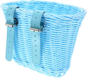 BESPORTBLE Woven Front Bike Basket Heavy Duty Multi-use Storage for Cycling Easy Installation Pre-