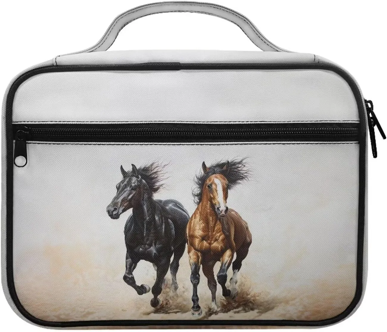 Bible Cover Church Carrying Book Case Polyester Bible Protective with Pen Slots and Zippered Pocket Customizable
