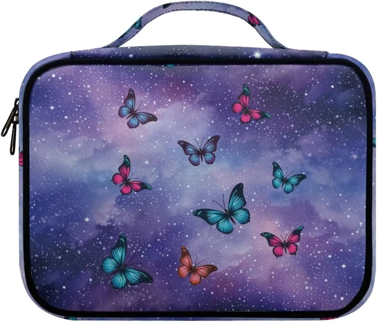 Bible Cover Church Carrying Book Case Polyester Bible Protective with Pen Slots and Zippered Pocket Customizable