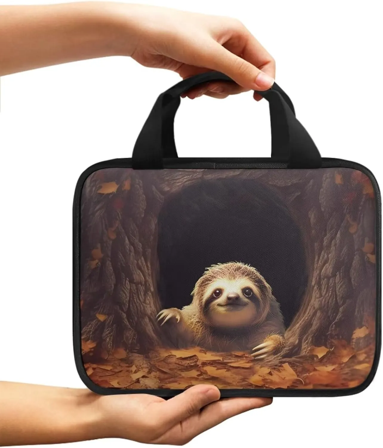 Bible Cover, Sloth Carrying Book Case Church Bag Bible Protective, Gift for Mother Kids Girls Women