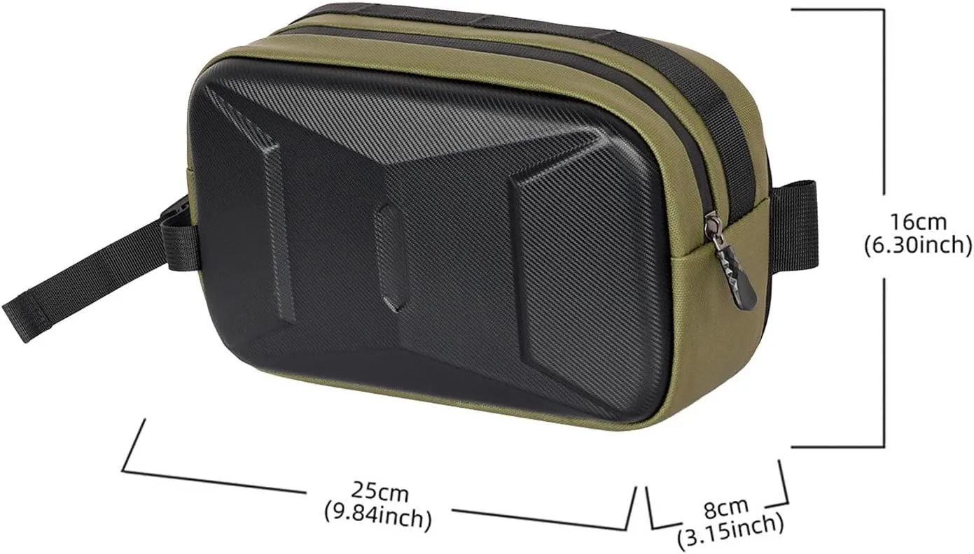 Bike Handlebar Bag | Handy Front Bike Bags,3L Handy Handlebar Storage Pouch Pack, Road Bike Basket Frame Bag for Stunt, Kick, Self Balancing Scooters