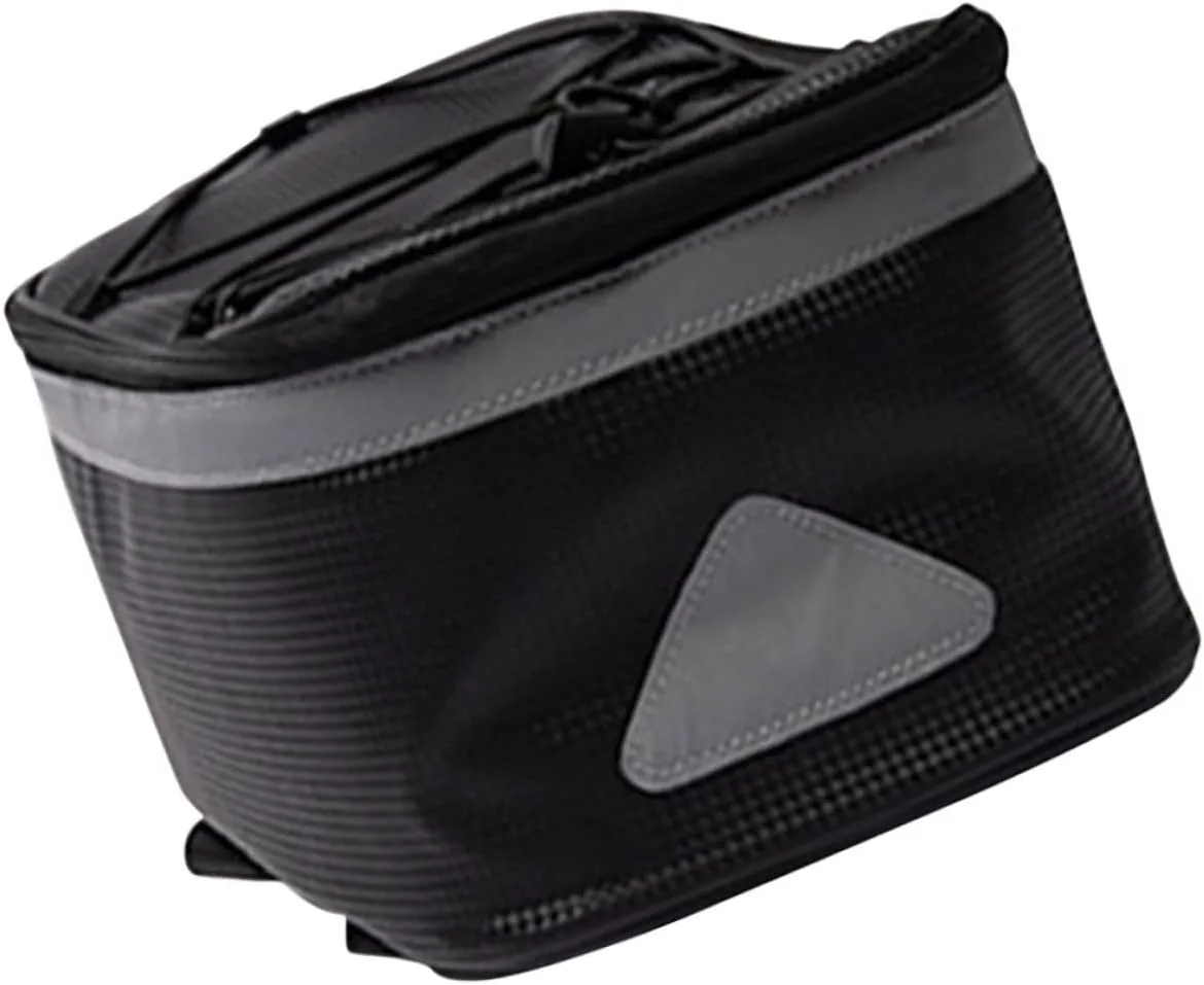 Bike Rear Seat Storage Box Rear Rack Bag Large Capacity Bike Bag Zipper Easy Install Perfect for Bicycles