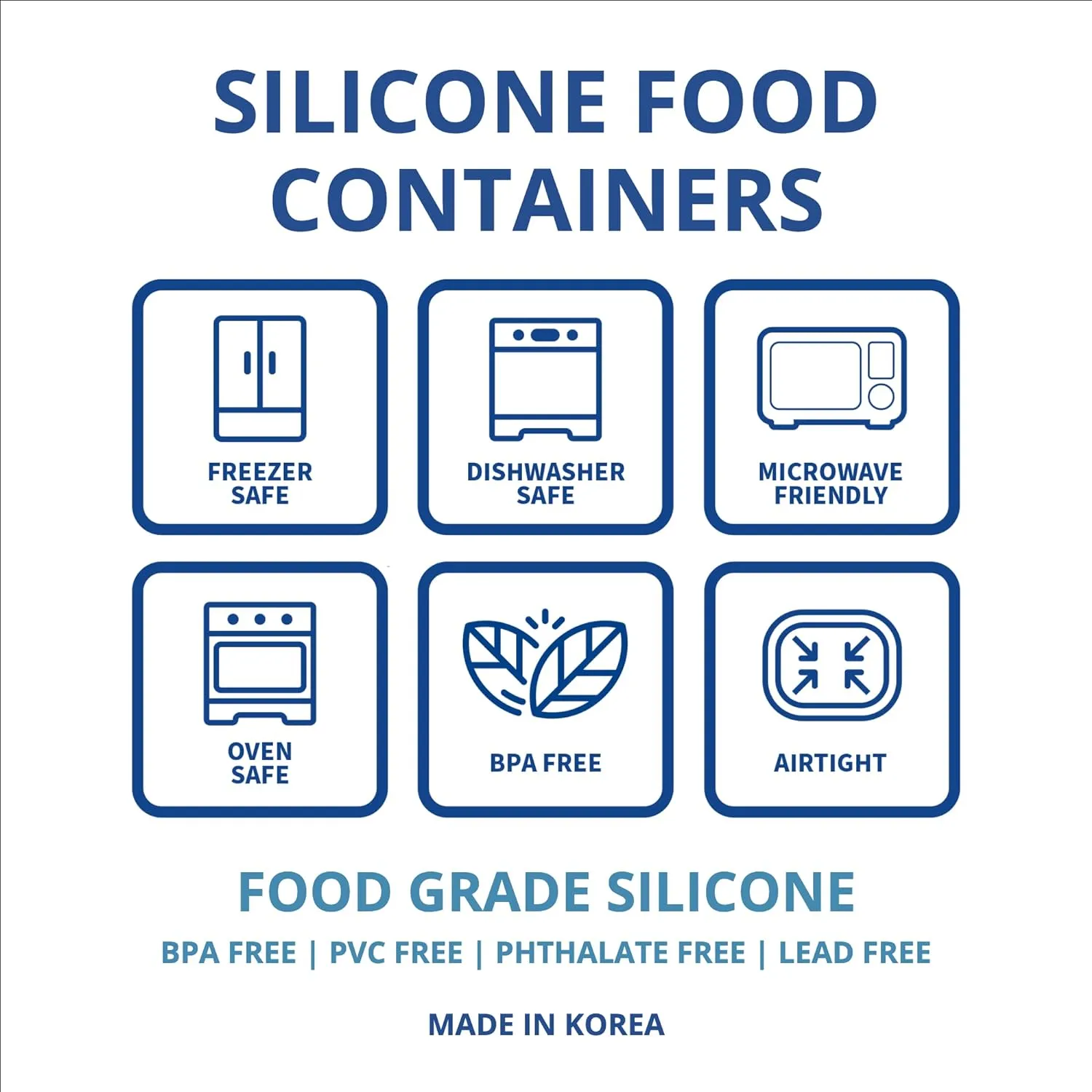 BLUE GINKGO Nesting Silicone Containers - Set of 3 Hard-Shell Silicone Food Storage Containers | BPA Free, Airtight, Dishwasher and Freezer Safe (6.7oz, 10oz, 20oz) - Pink