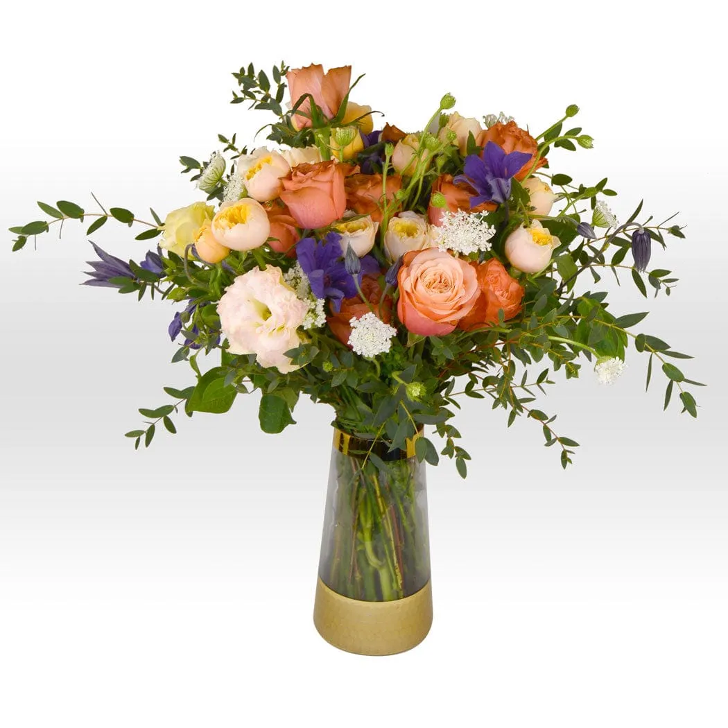 BLUSHING BEAUTY VASE BOUQUET