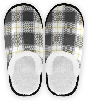 Boccsty Colorful Little Flowers Spa Slippers Flower Design House Slippers Memory Foam Slippers Indoor Outdoor Non-Slip Home Shoes M for Men Woman