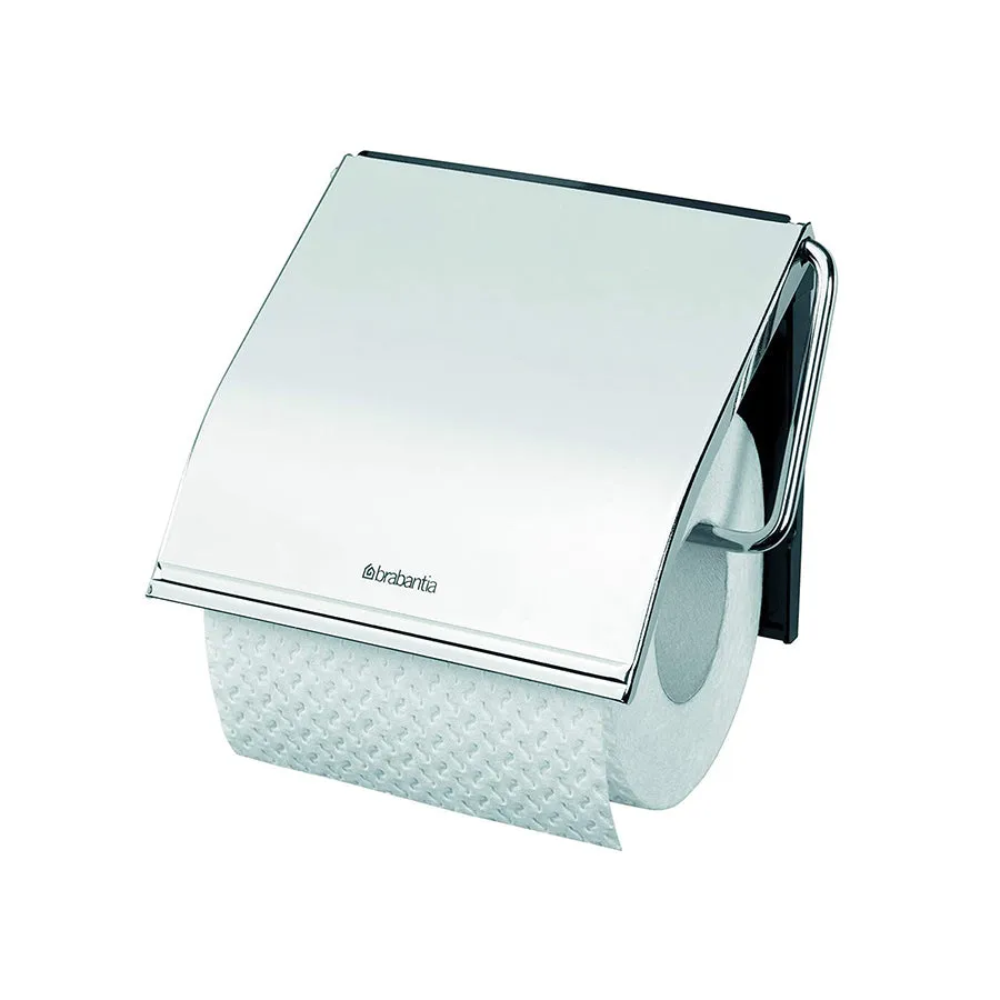 Brabantia Classic Toilet Roll Holder - Brilliant Steel