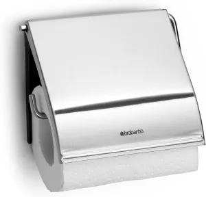 Brabantia Classic Toilet Roll Holder - Brilliant Steel