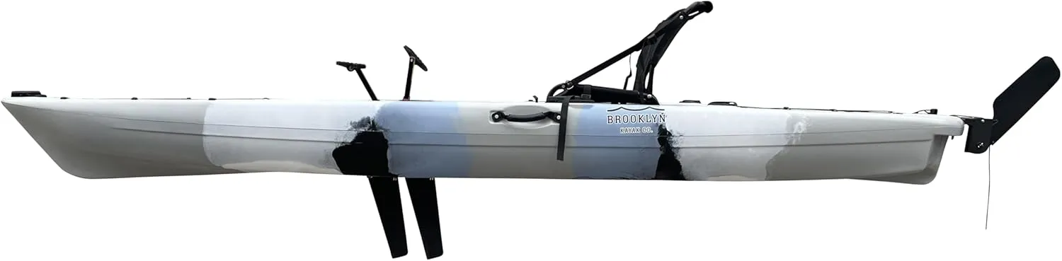 Brooklyn 12.0 Single Pedal Kayak Sit On Top Fishing Kayak