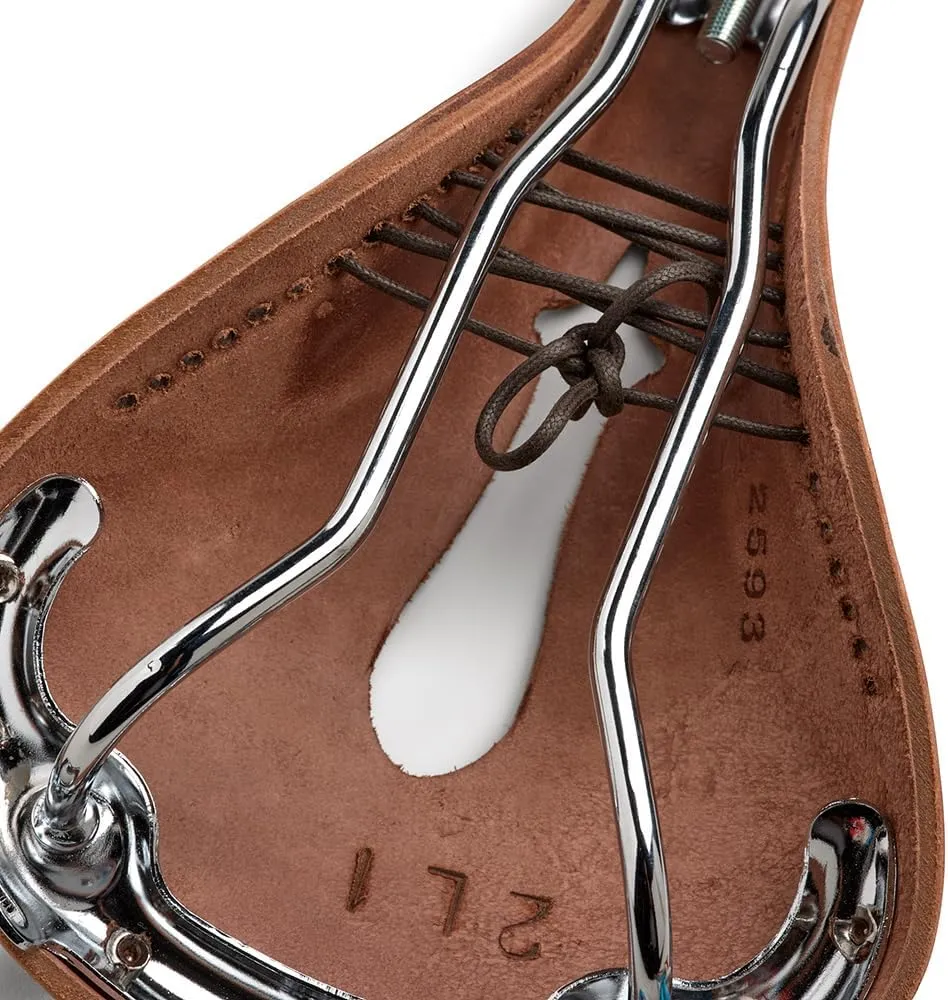 Brooks England B17 Carved, Iconic Cut-Out Leather Bike Saddle