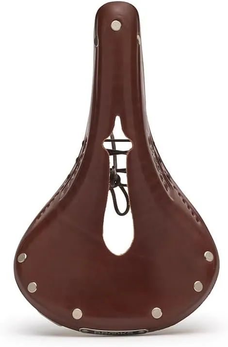 Brooks England B17 Carved, Iconic Cut-Out Leather Bike Saddle