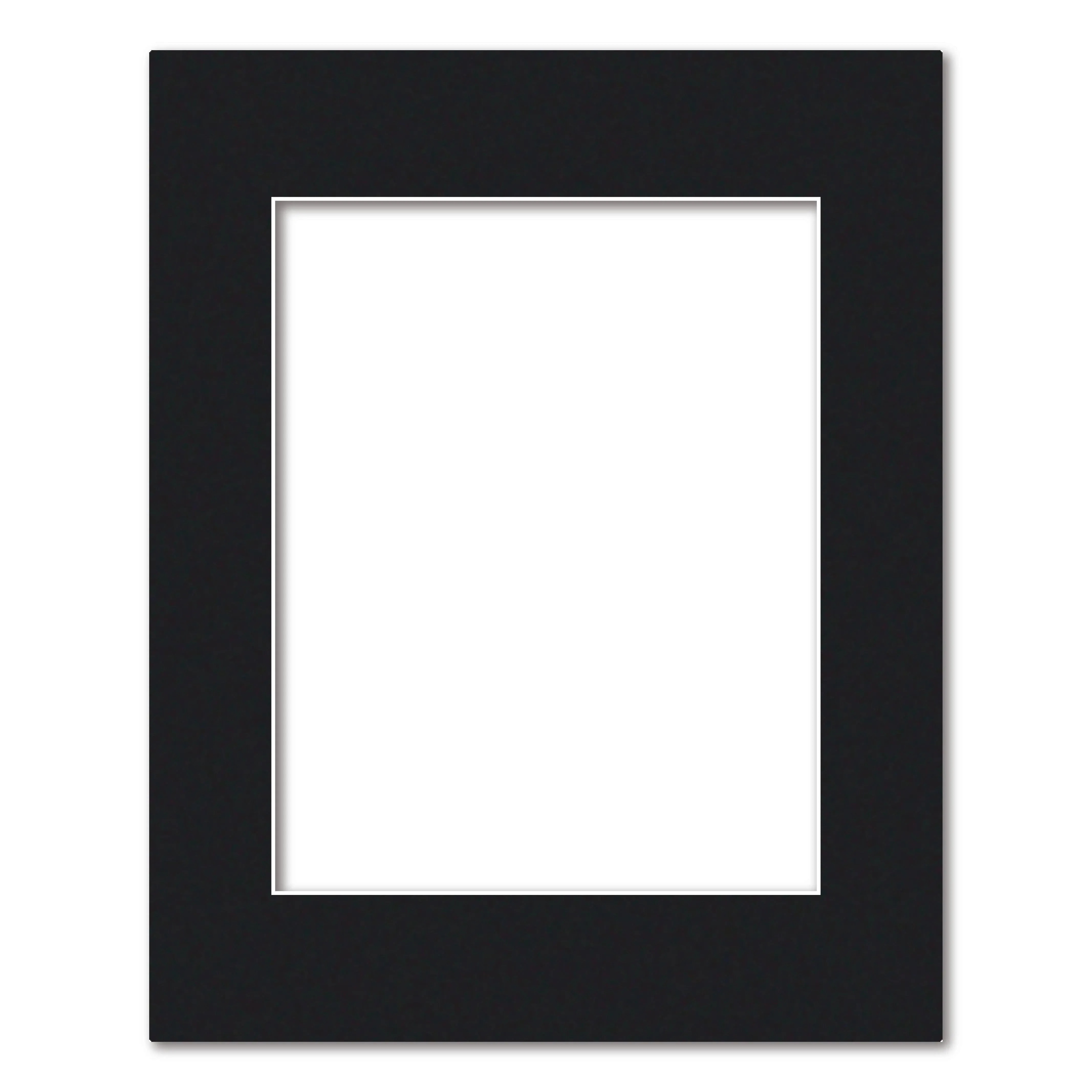 Bulk Mat Board Value Bundle - Black (10 Pack)
