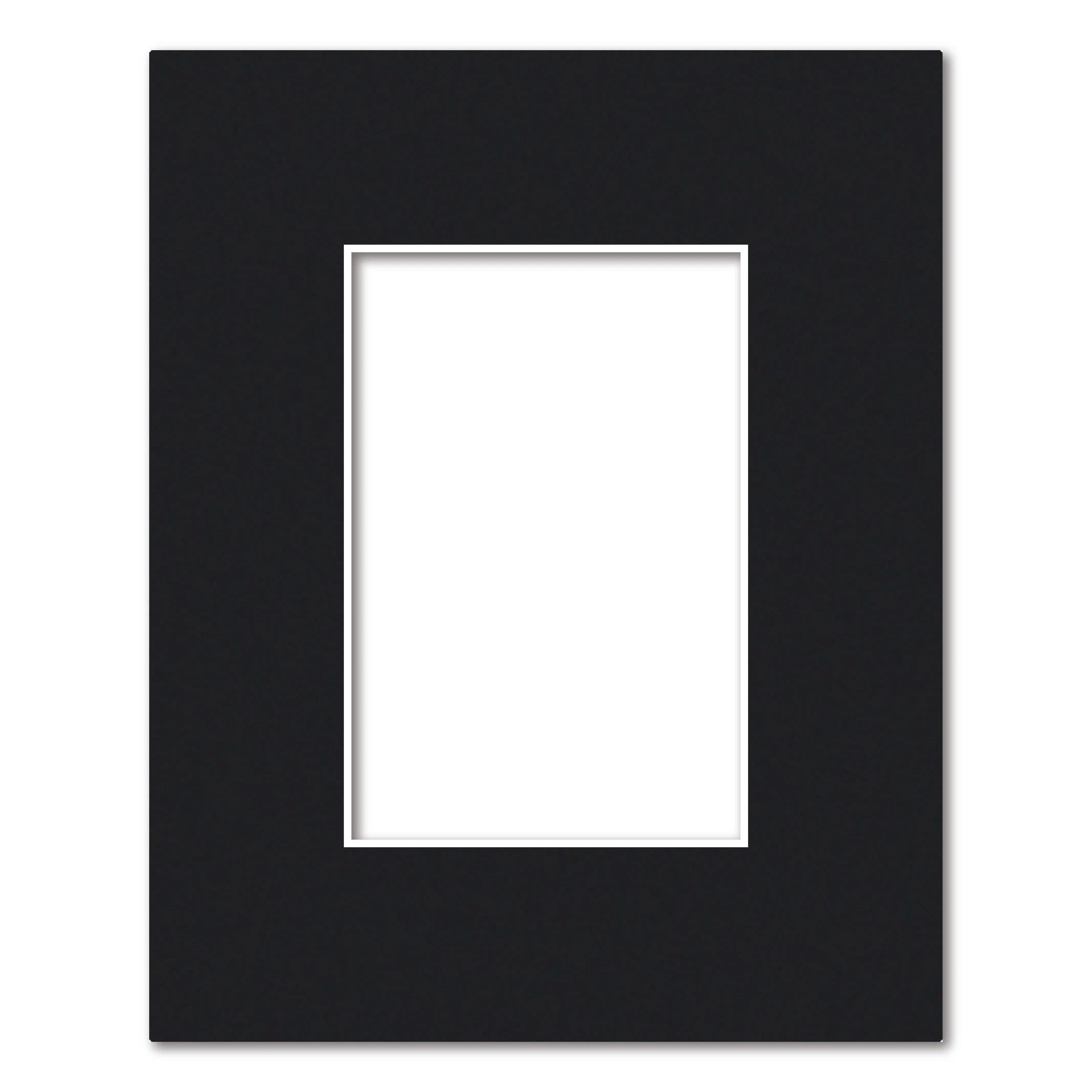 Bulk Mat Board Value Bundle - Black (10 Pack)