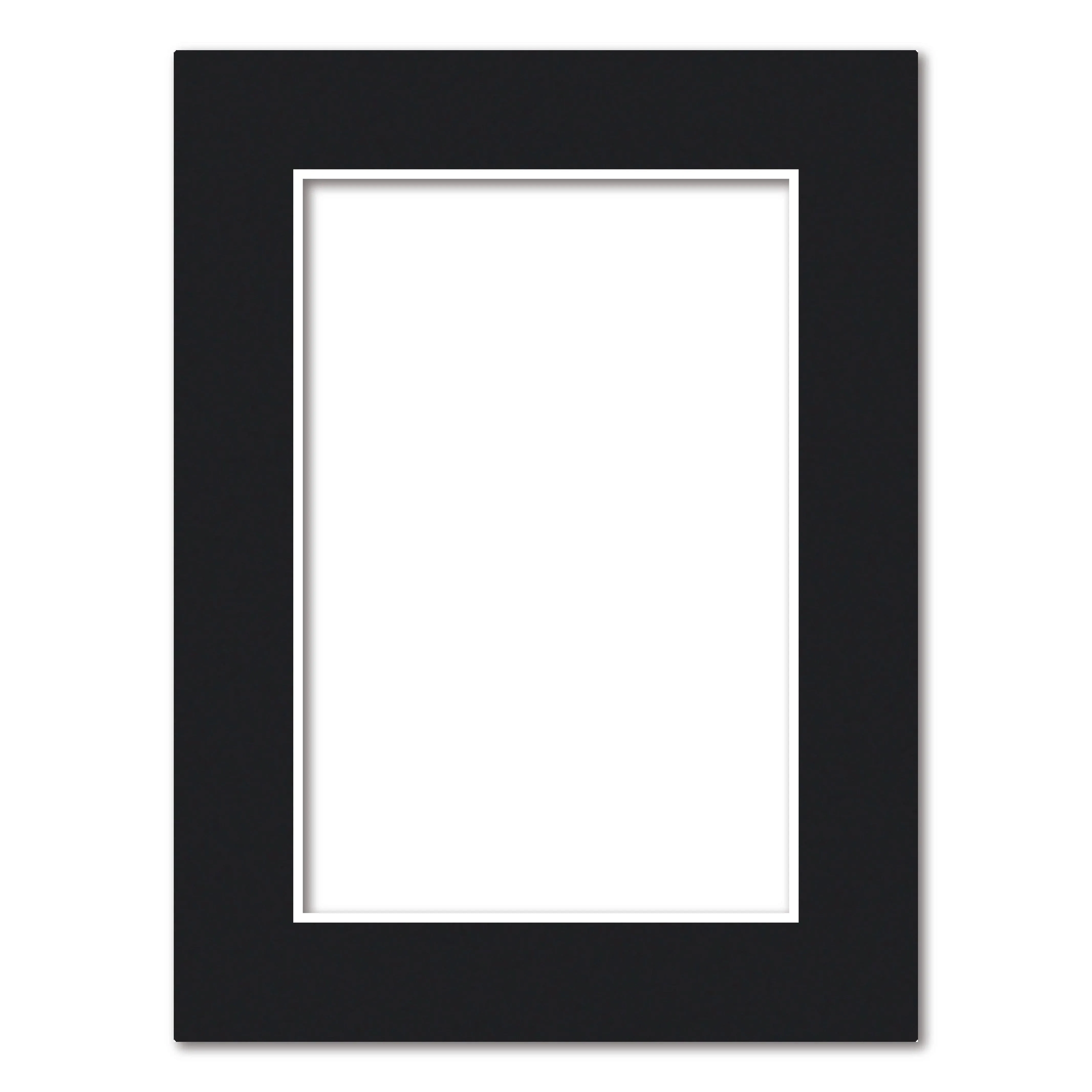 Bulk Mat Board Value Bundle - Black (10 Pack)