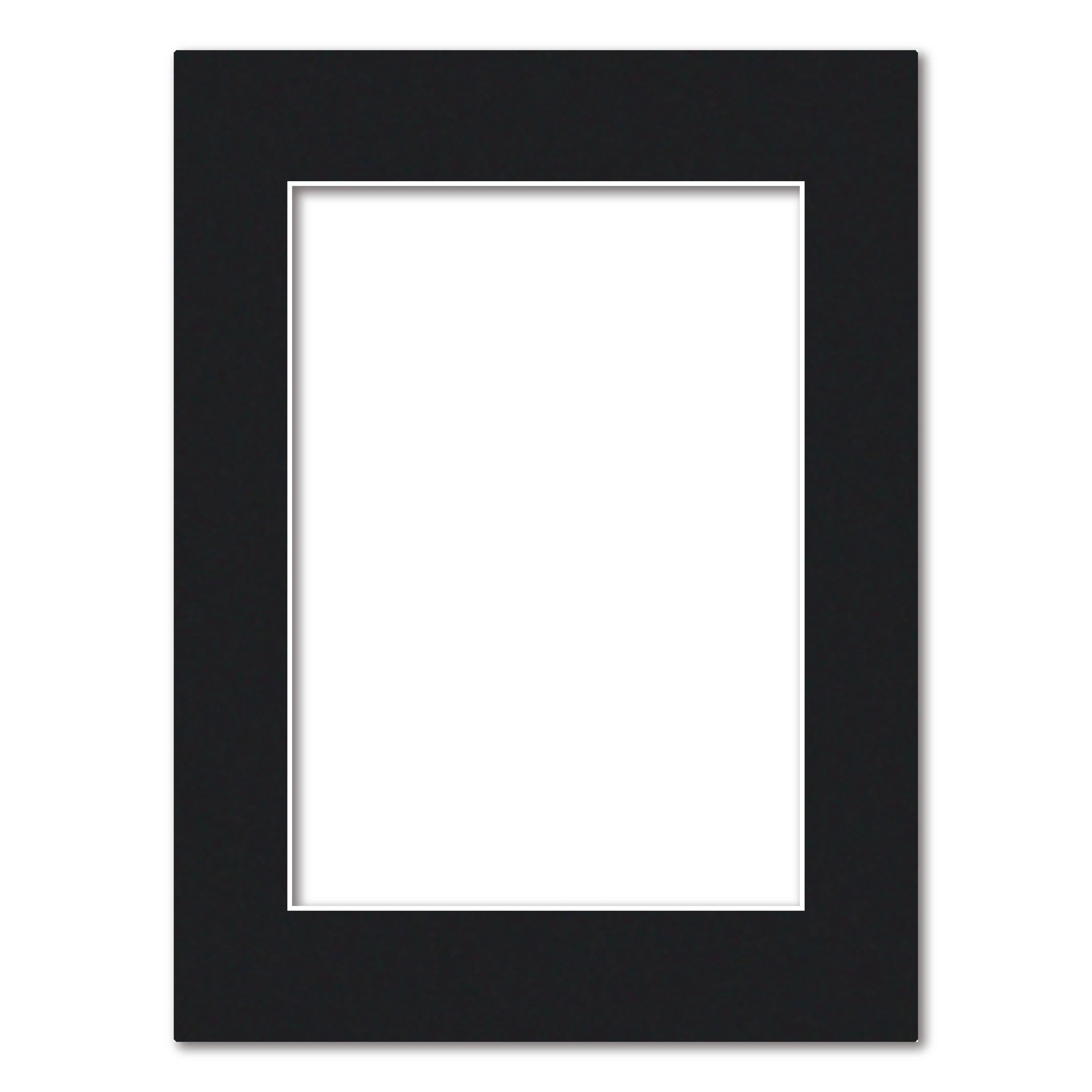 Bulk Mat Board Value Bundle - Black (10 Pack)
