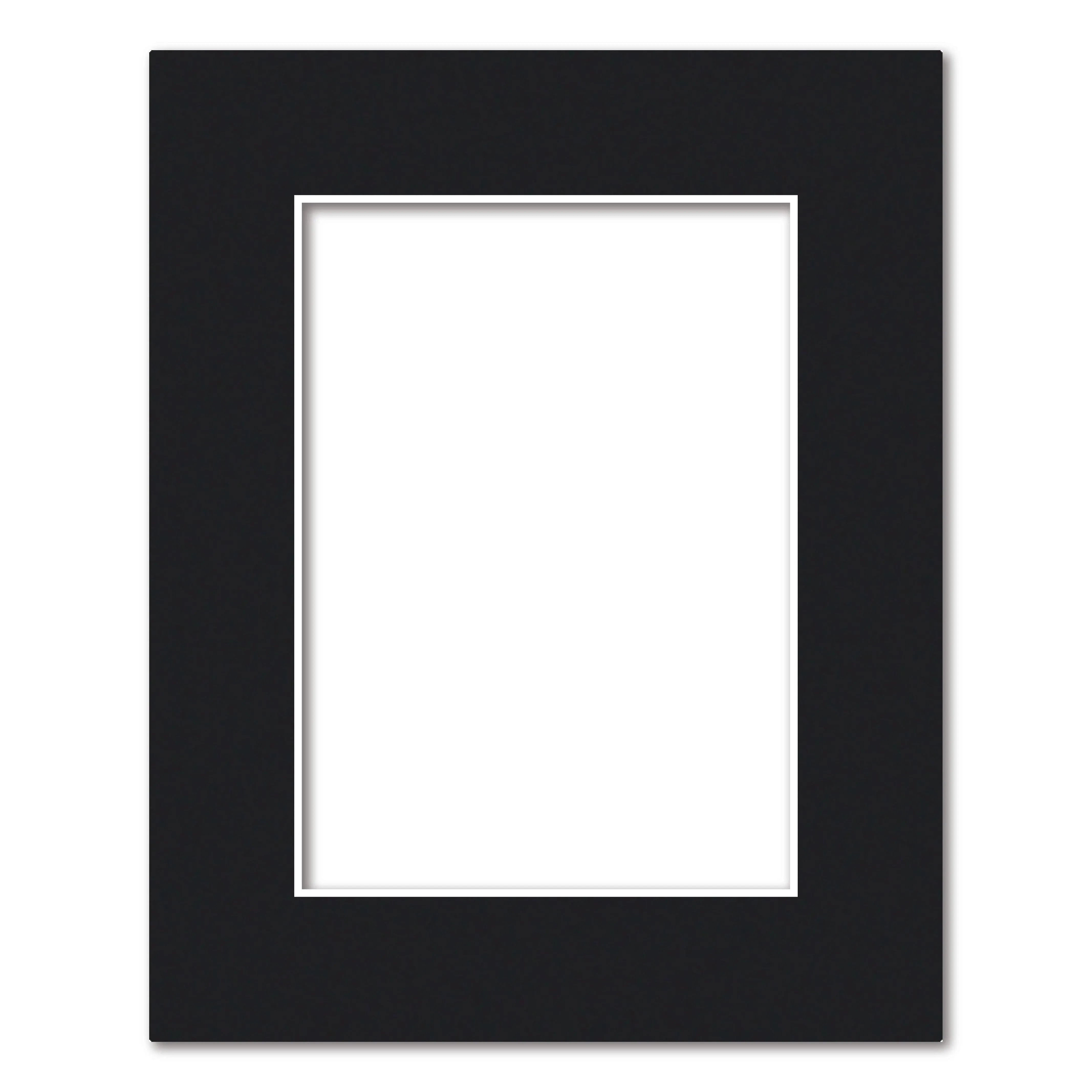 Bulk Mat Board Value Bundle - Black (10 Pack)