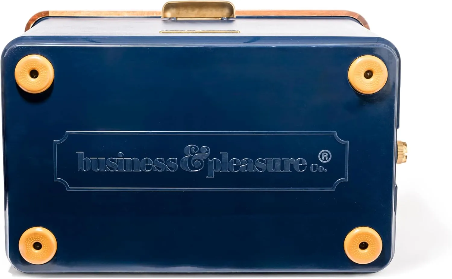 Business & Pleasure Co. Hemingway Cooler - 35 Quart Insulated Ice Chest Cooler - Great for Beach, Picnics, & Boating