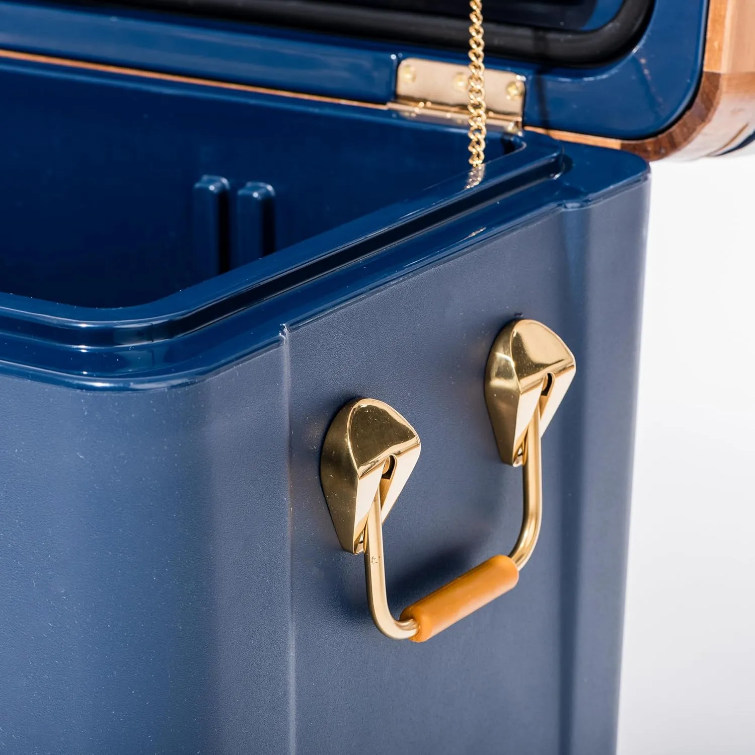 Business & Pleasure Co. Hemingway Cooler - 35 Quart Insulated Ice Chest Cooler - Great for Beach, Picnics, & Boating