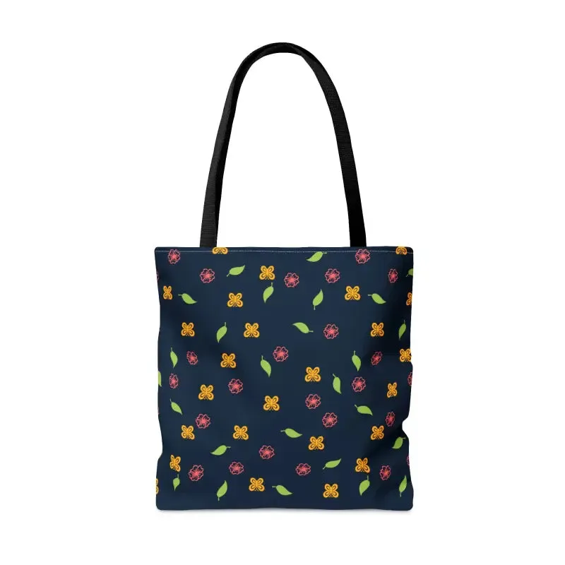 Butterfly Print Tote Bag that Turns Heads