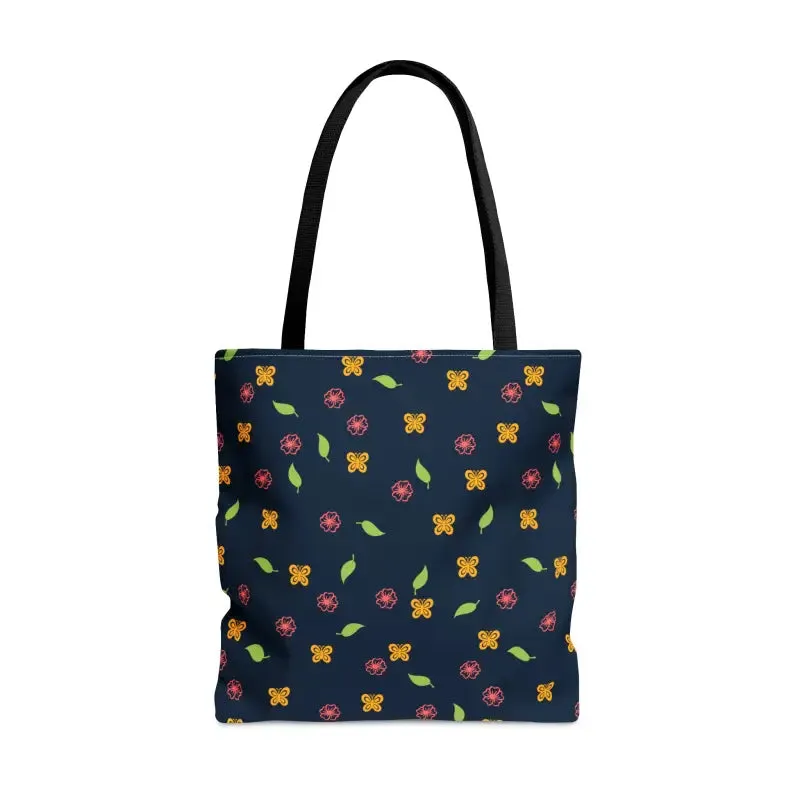 Butterfly Print Tote Bag that Turns Heads