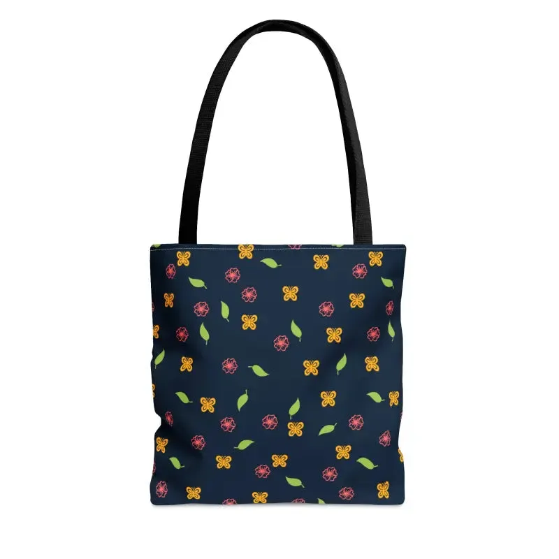 Butterfly Print Tote Bag that Turns Heads
