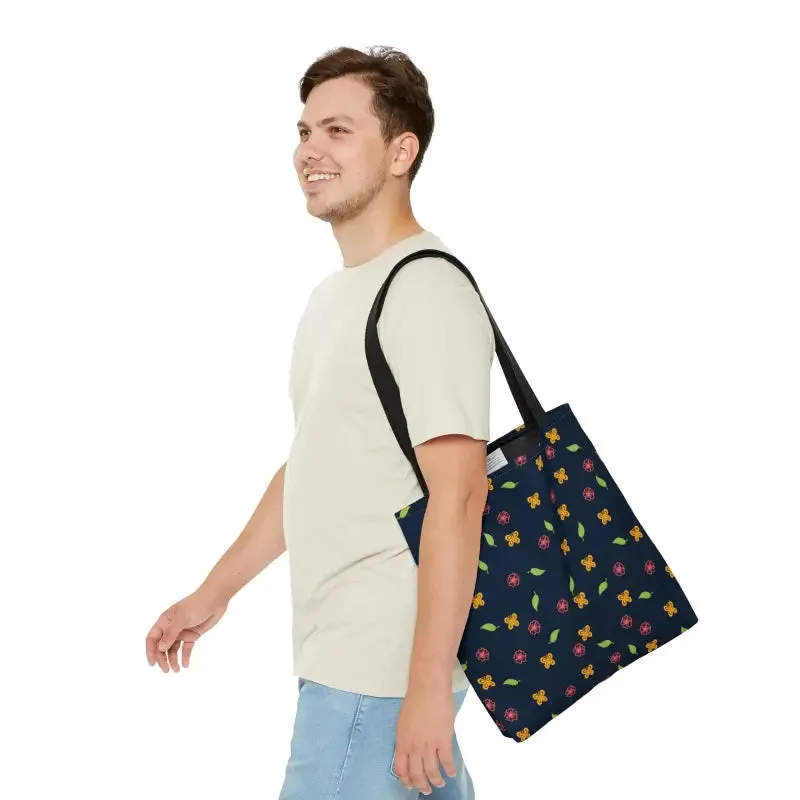 Butterfly Print Tote Bag that Turns Heads