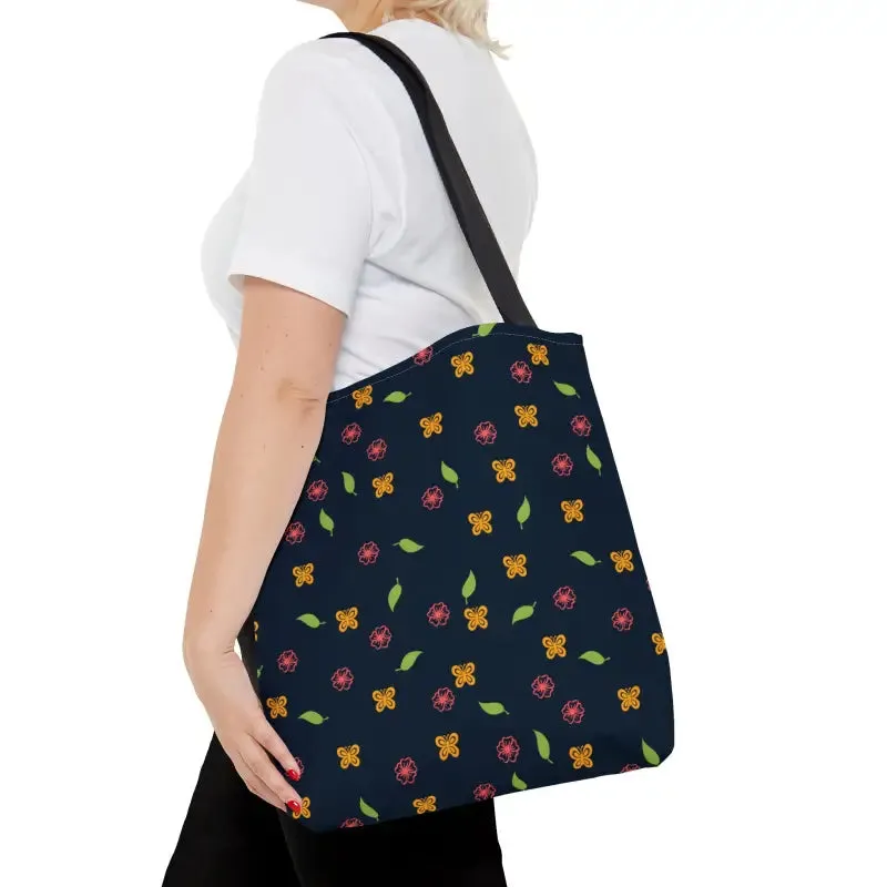 Butterfly Print Tote Bag that Turns Heads