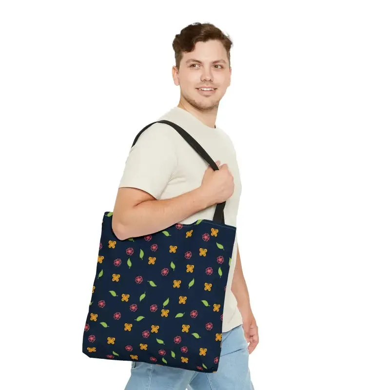 Butterfly Print Tote Bag that Turns Heads
