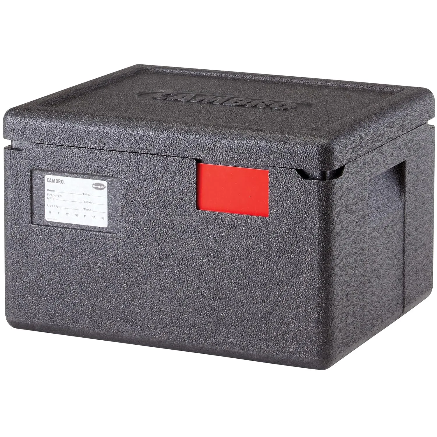 Cambro GoBox Insulated Lightweight Thermal Hot Box and Food Pan Carrier (6 Inch Deep) - Hotbox and Food Warmer for Catering & Transport - Top Load (Gray)
