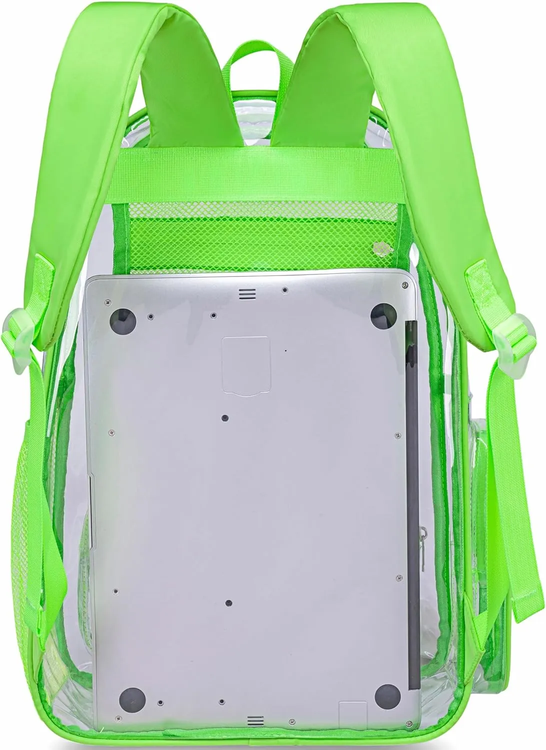 CAMTOP Clear Backpack Heavy Duty Transparent Bag See Through BookBag for Student School Work Festival Sport Travel
