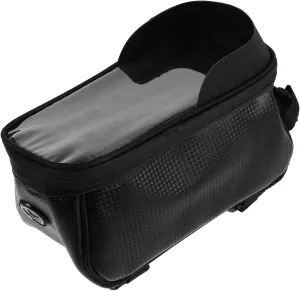 Capacity Bike Front Frame Bag for Phones and Essentials Easy Mounting Cycling Accessory for Road and Mountain Bikes Weather Resistant Design