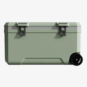 Car Camping Coolers for Chrysler Pacifica/Town/Country, Waterproof Portable Cooler, Leak Proof Picnic Insulated Bag, Ultra-Light Premium Ice Chest Box,A-Green-120L