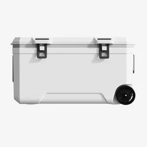 Car Camping Coolers for Infiniti G25/G35/G37/EX35/EX37/Q40/Q60/QX50, Waterproof Portable Cooler, Leak Proof Picnic Insulated Bag, Ultra-Light Premium Ice Chest Box,B-White-120L