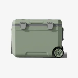 Car Camping Coolers for MINI Aceman/Clubman/Cooper/Countryman/Concept, Waterproof Portable Cooler, Leak Proof Picnic Insulated Bag, Ultra-Light Premium Ice Chest Box,A-Green-45L