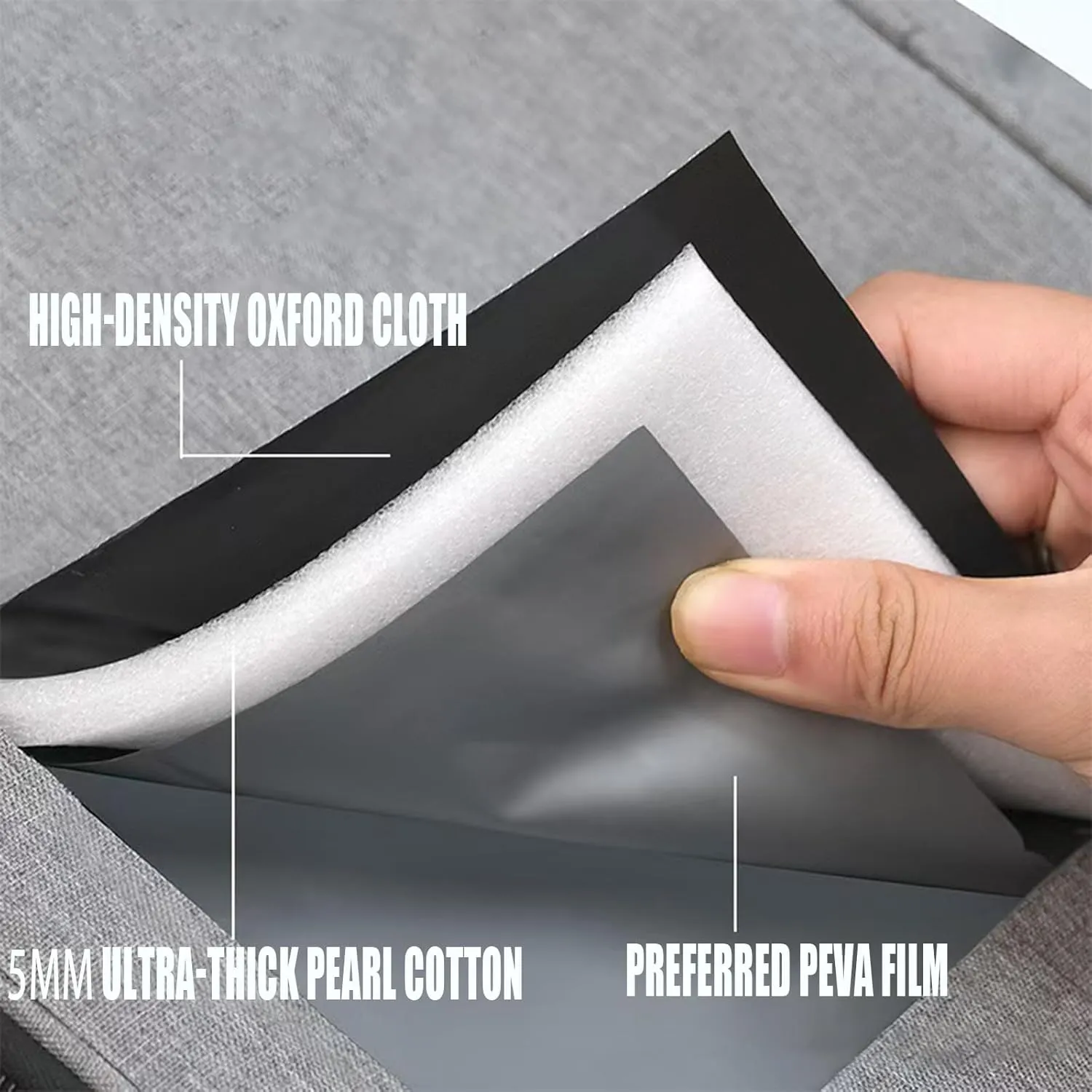 Car Camping Coolers for Peugeot 2008/3008/4008/5008/Partner/Rifter/Bipper, Leak Proof Cooler, Portable Lightweight Ice Chest Box, Compartments Waterproof Insulated Bag,B-Grey