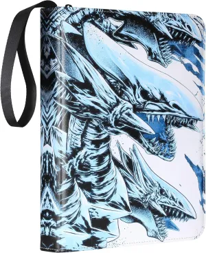 Card Binder for YuGiOh Cards - 9 Pocket Card Holder Book with Sleeves Compatible with Yugioh Cards, Holds 720  Cards