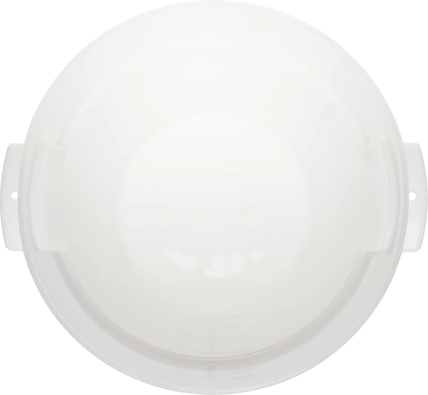 Carlisle FoodService Products Storplus Round Food Storage Container with Stackable Design for Catering, Buffets, Restaurants, Polyethylene (Pe), 22 Quart, White