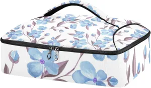 Casserole Carriers for Hot or Cold Food Reusable Casserole Dish Carrier Insulated Thermal Large Capacity Durable Perfect for Party Camping Family Gatherings Yellow Fish