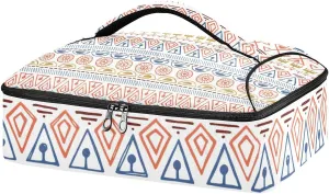 Casserole Carriers for Hot or Cold Food Reusable Casserole Dish Carrier Insulated Thermal Large Capacity Durable Perfect for Party Camping Family Gatherings Yellow Fish