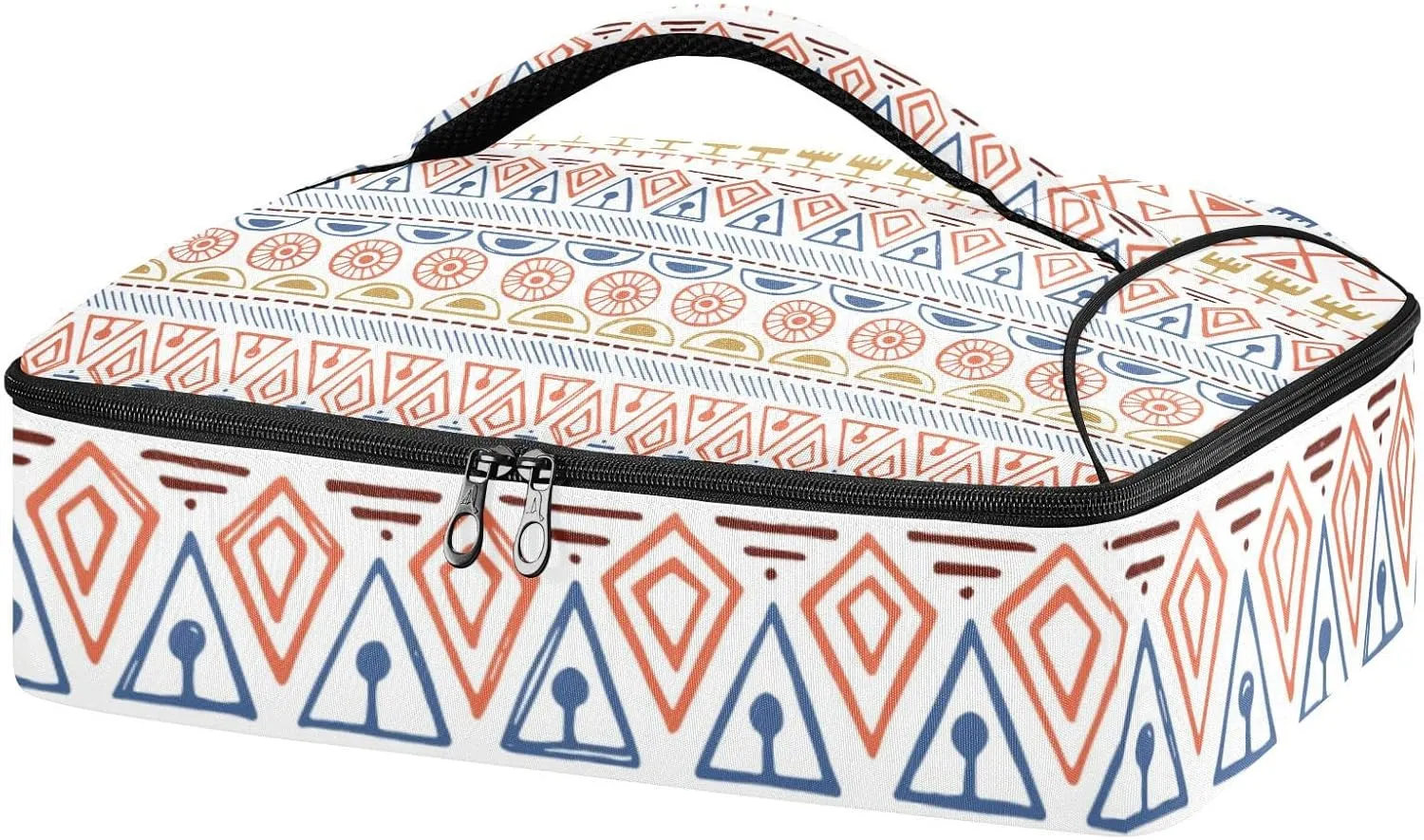 Casserole Carriers for Hot or Cold Food Reusable Casserole Dish Carrier Insulated Thermal Large Capacity Durable Perfect for Party Camping Family Gatherings Yellow Fish