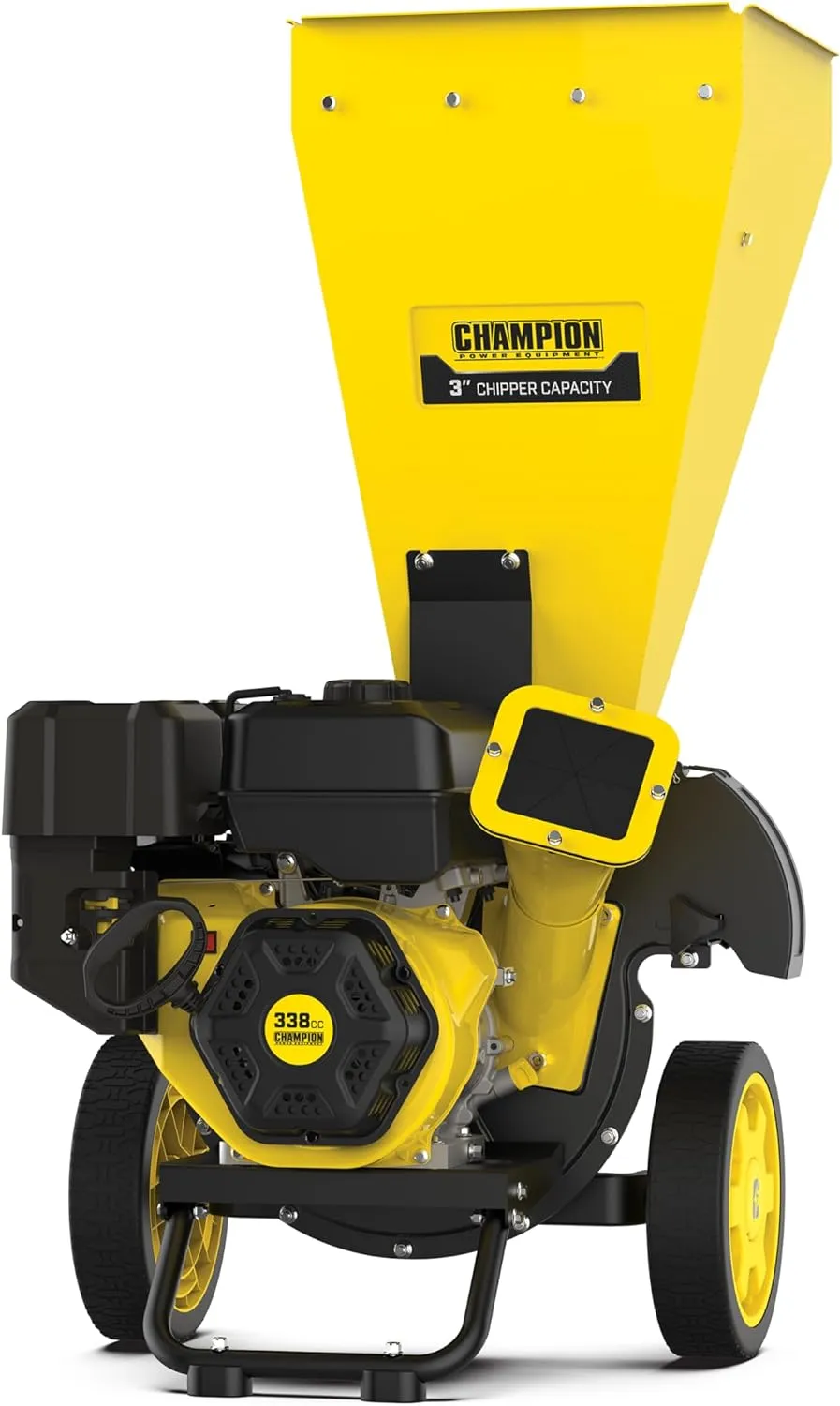 Champion Power Equipment 3-Inch Portable Chipper-Shredder with Collection Bag