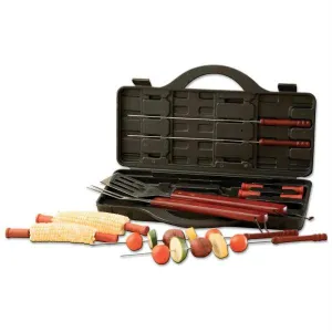 Chefmaster 15pc Stainless Steel Barbeque Set