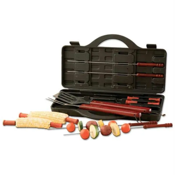 Chefmaster 15pc Stainless Steel Barbeque Set