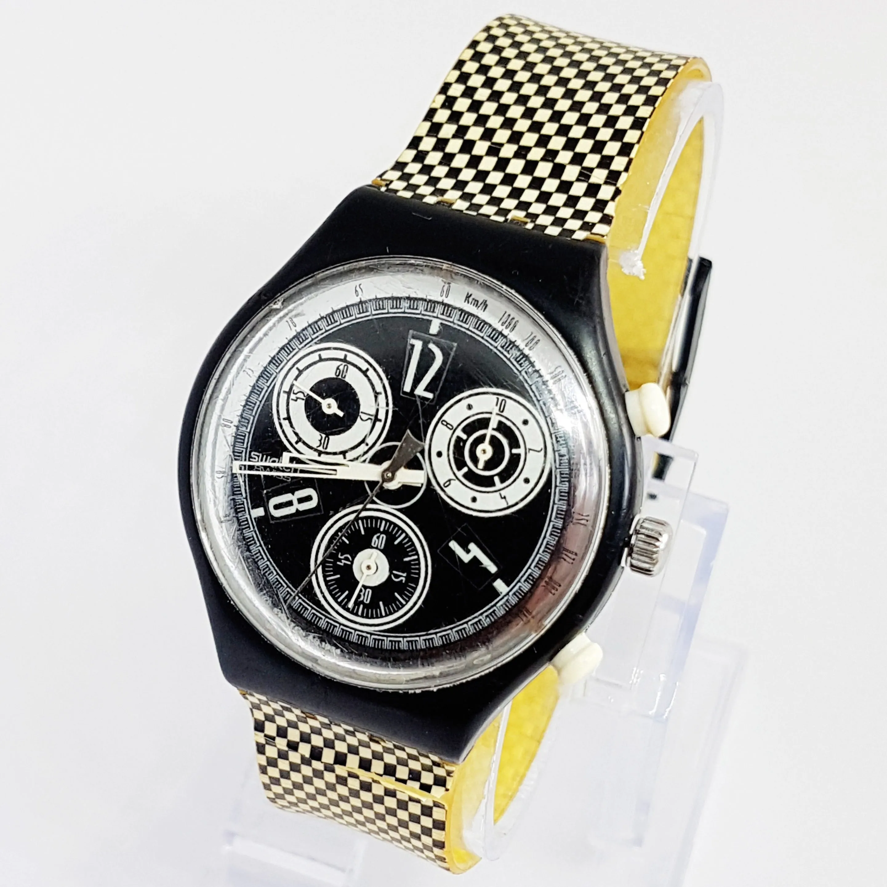CHESS SCB116 Vintage Swatch Watch | Swiss Chronograph Watch