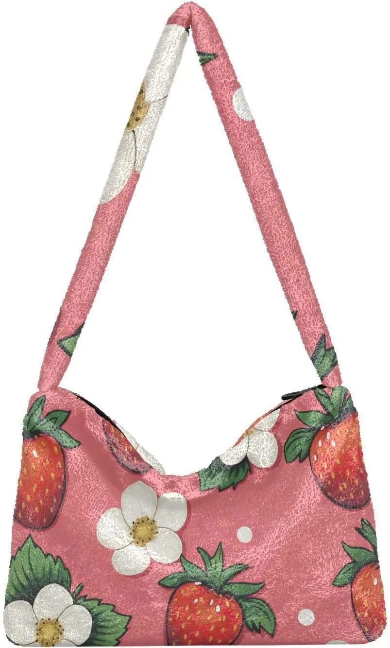 Classic Vintage Flower on Shoulder Bag, Shoulder Hand Bag, Book Totes for Women