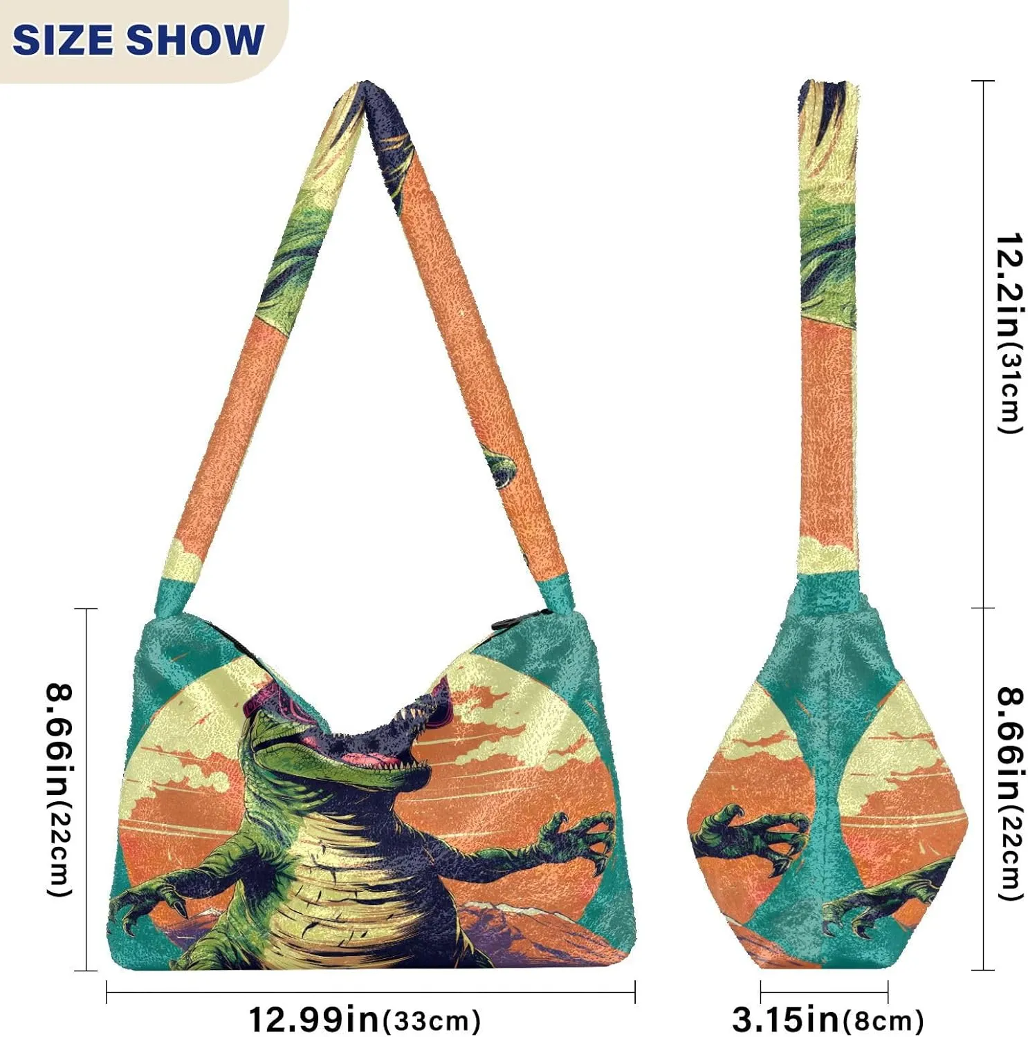 Classic Vintage Flower on Shoulder Bag, Shoulder Hand Bag, Book Totes for Women