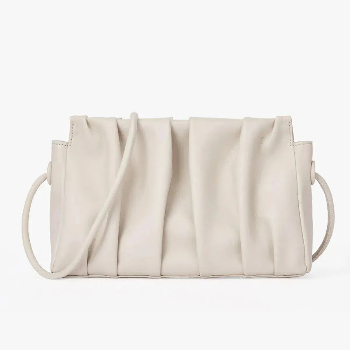 Cloud-Shaped Crossbody Bag With Magnetic-buckle