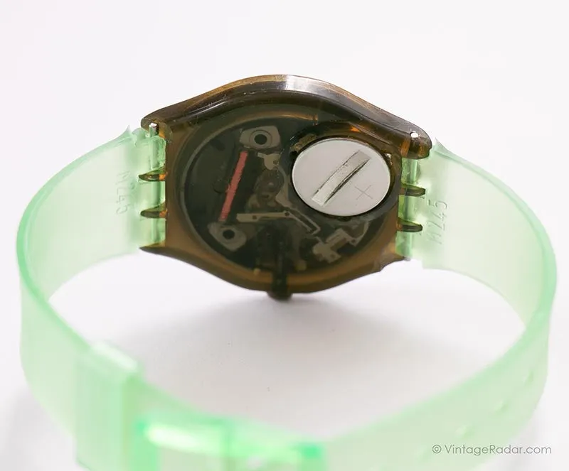 CLUBS GM402 Vintage Swatch Watch | Chessboard Design Watch