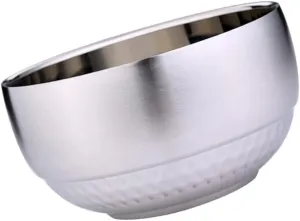Cm Double-walled Insulated Stainless Steel Soup Bowl Japanese Style Bowls for Cold Food