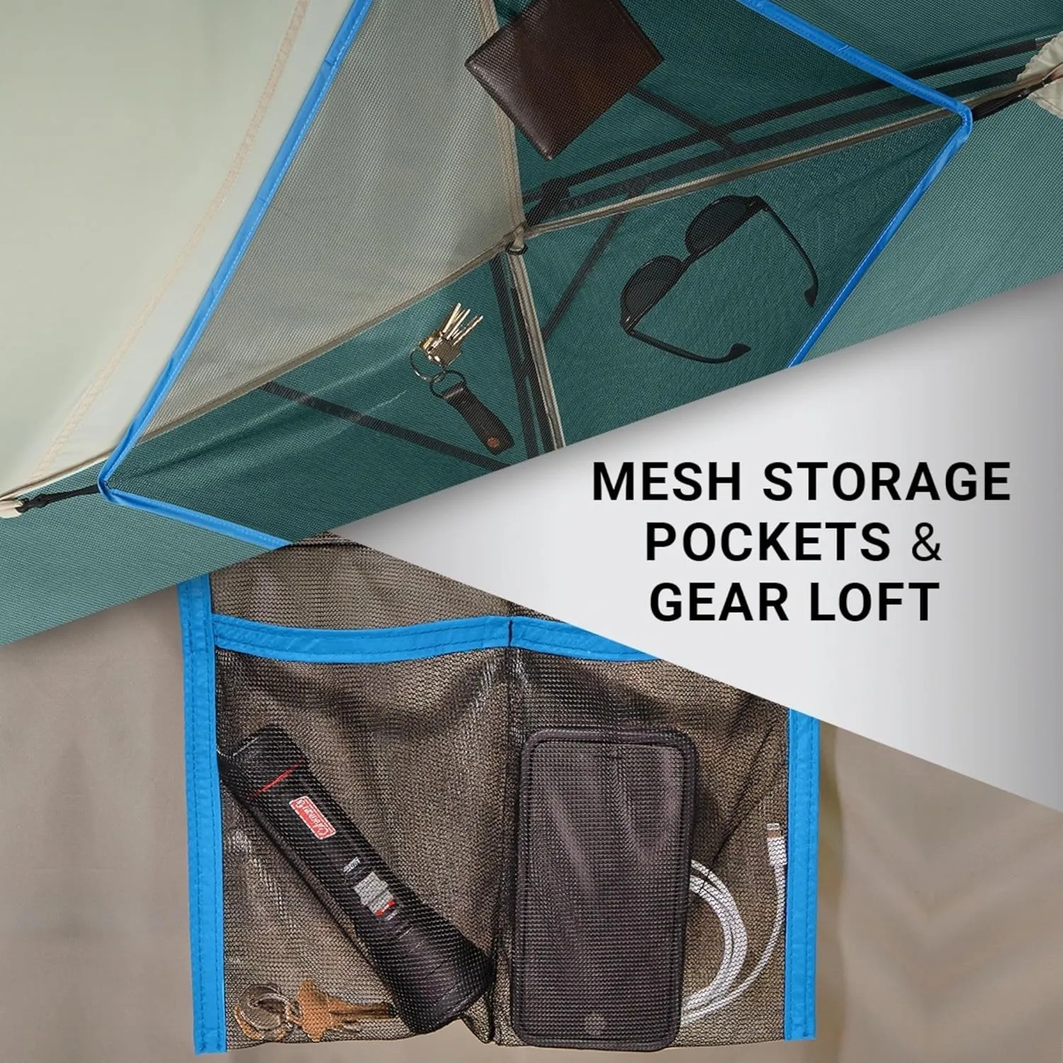 Coleman Skydome Tent with 5 Minute Setup, 6-Person Weatherproof Tent with Rainfly & Carry Bag, 20% More Headroom Than Traditional Canopies