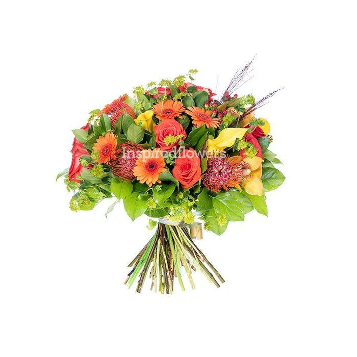 Colour Burst Floral Hand-tied Bouquet